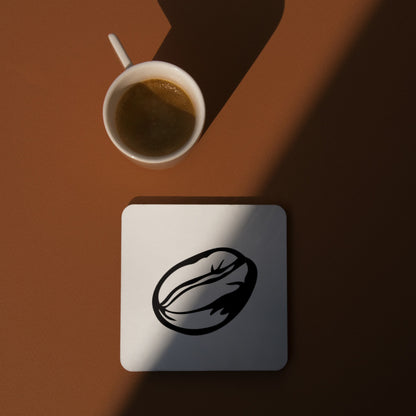 Coffee bean vector design for creative cutting projects