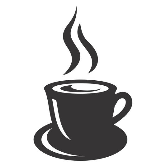 Stylish black coffee mug design for crafting projects