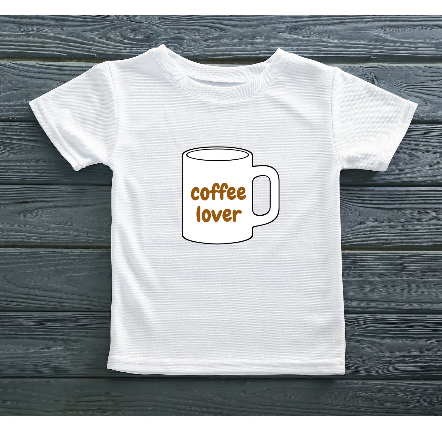 Creative coffee mug design for cutting machines