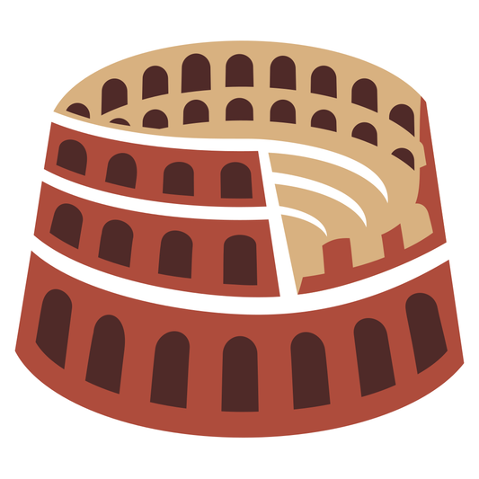 Colosseum vector design for creative cutting machine projects