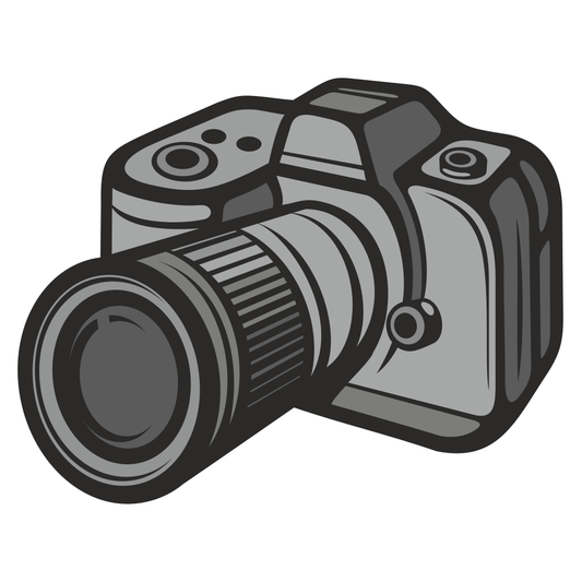 Vector design of a compact camera for cutting machines