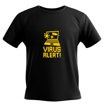 Computer virus alert design for crafting projects