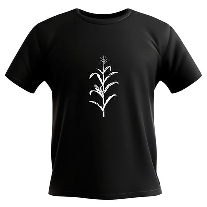 Elegant corn stalk design for cutting machines