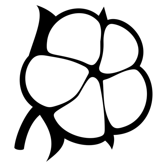Elegant cotton plant vector design for cutting machines