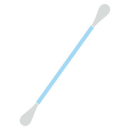 Creative vector svg design of cotton swab for cutting machines