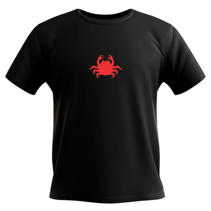 Creative red crab design for cutting machine projects