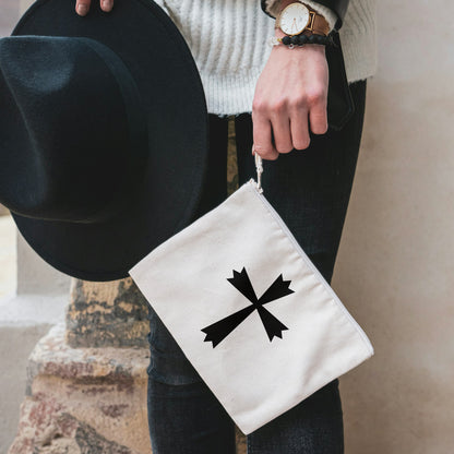 Unique geometric cross design for crafting projects