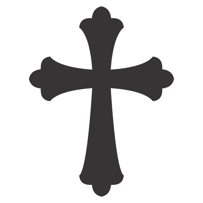 Elegant cross design for creative craft projects