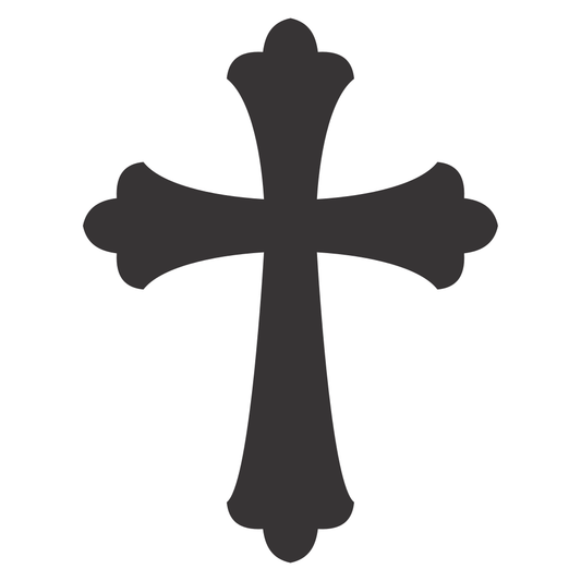 Elegant cross design for creative craft projects
