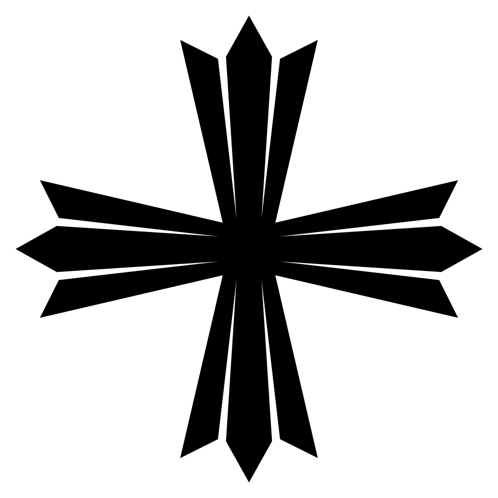 Creative black geometric design for cutting machines