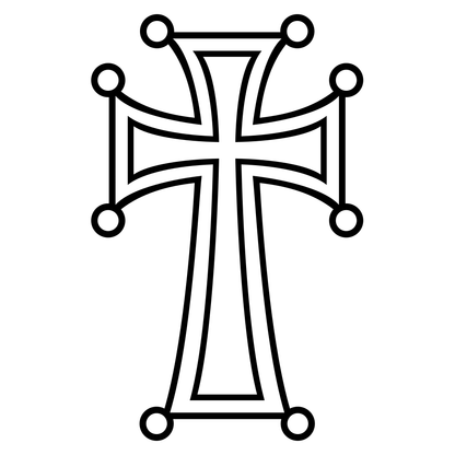 Decorative cross design for creative cutting machine projects