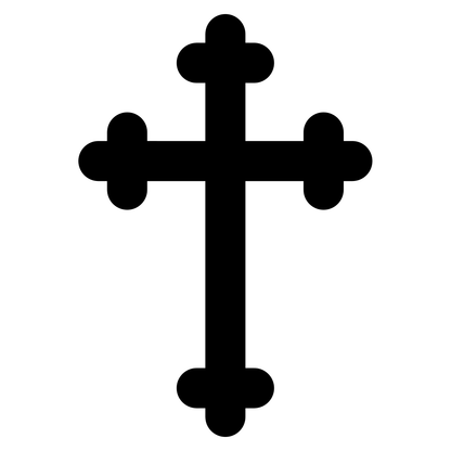 Elegant cross design for creative projects and crafts