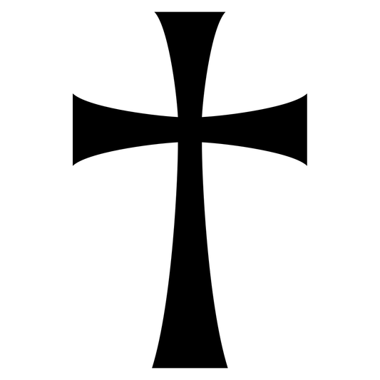 Cross design perfect for cutting machines in various projects