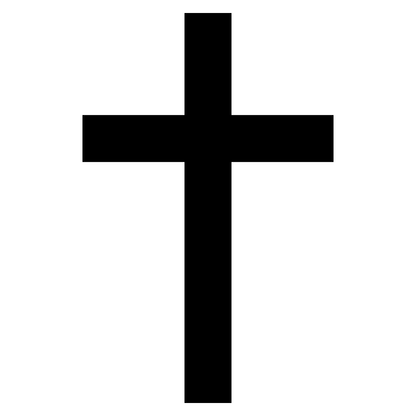 Unique cross design suitable for cutting machines and crafts