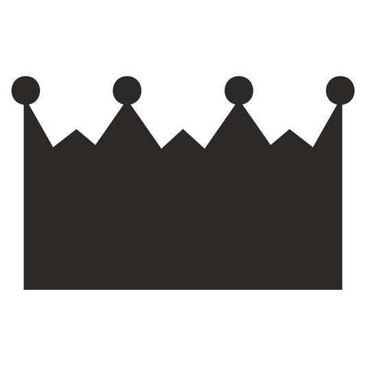 Elegant crown design for creative cutting machine projects