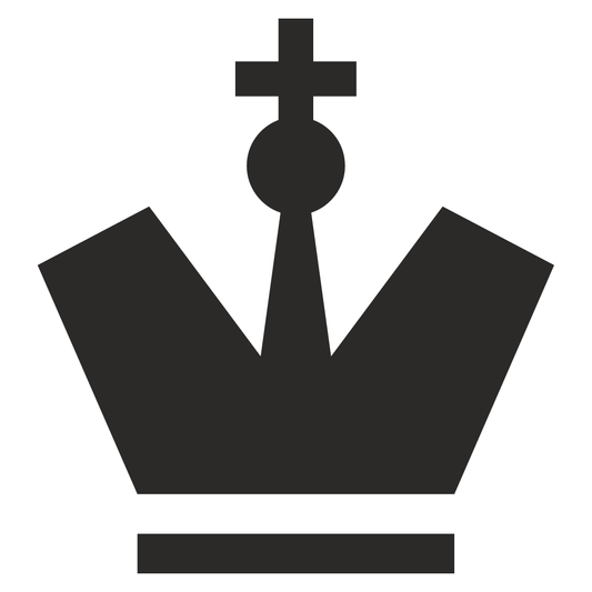 Elegant Crown Vector Design for Creative Cutting Projects