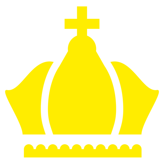 Elegant crown design for crafting and decoration activities