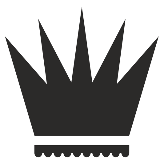 Creative crown vector design for cutting machines