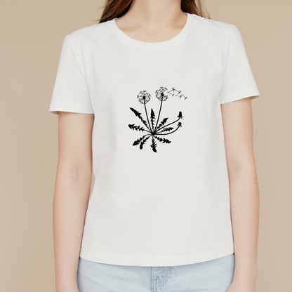 Dandelion silhouette design perfect for crafting projects