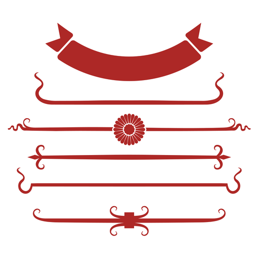 Decorative border design for cutting machine projects