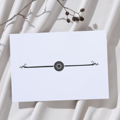 Elegant decorative border design for cutting projects