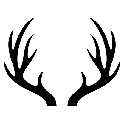 Elegant deer antlers design for crafting and decor needs