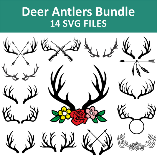 Deer antlers Bundle