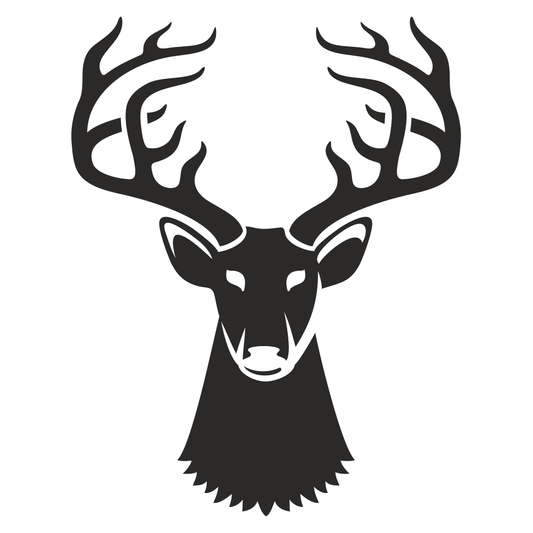 Create stunning crafts with elegant deer silhouette design