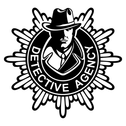 Unique vector design for detective agency logo cutting files