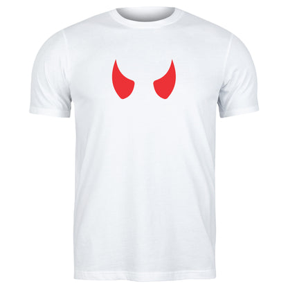Creative devil horns vector design for cutting machines