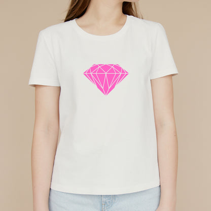 Modern geometric diamond design for creative projects