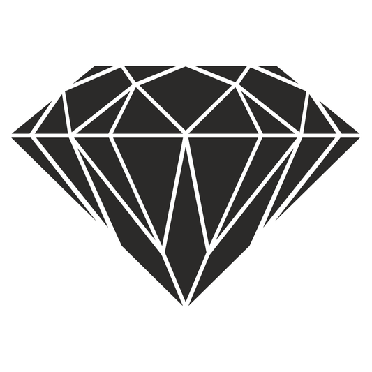 Modern geometric diamond design for creative projects