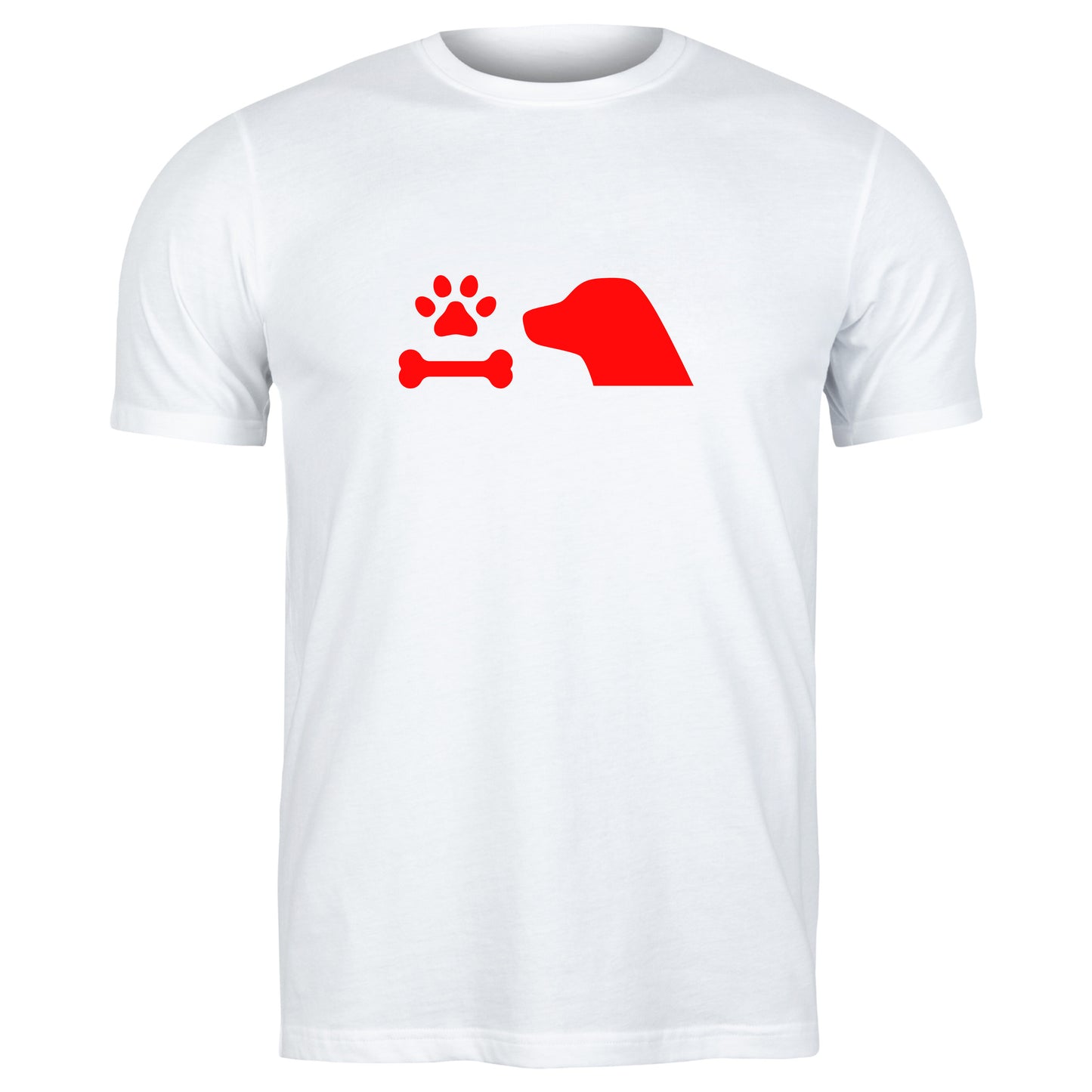 Creative dog bone and paw vector design for cutting machines