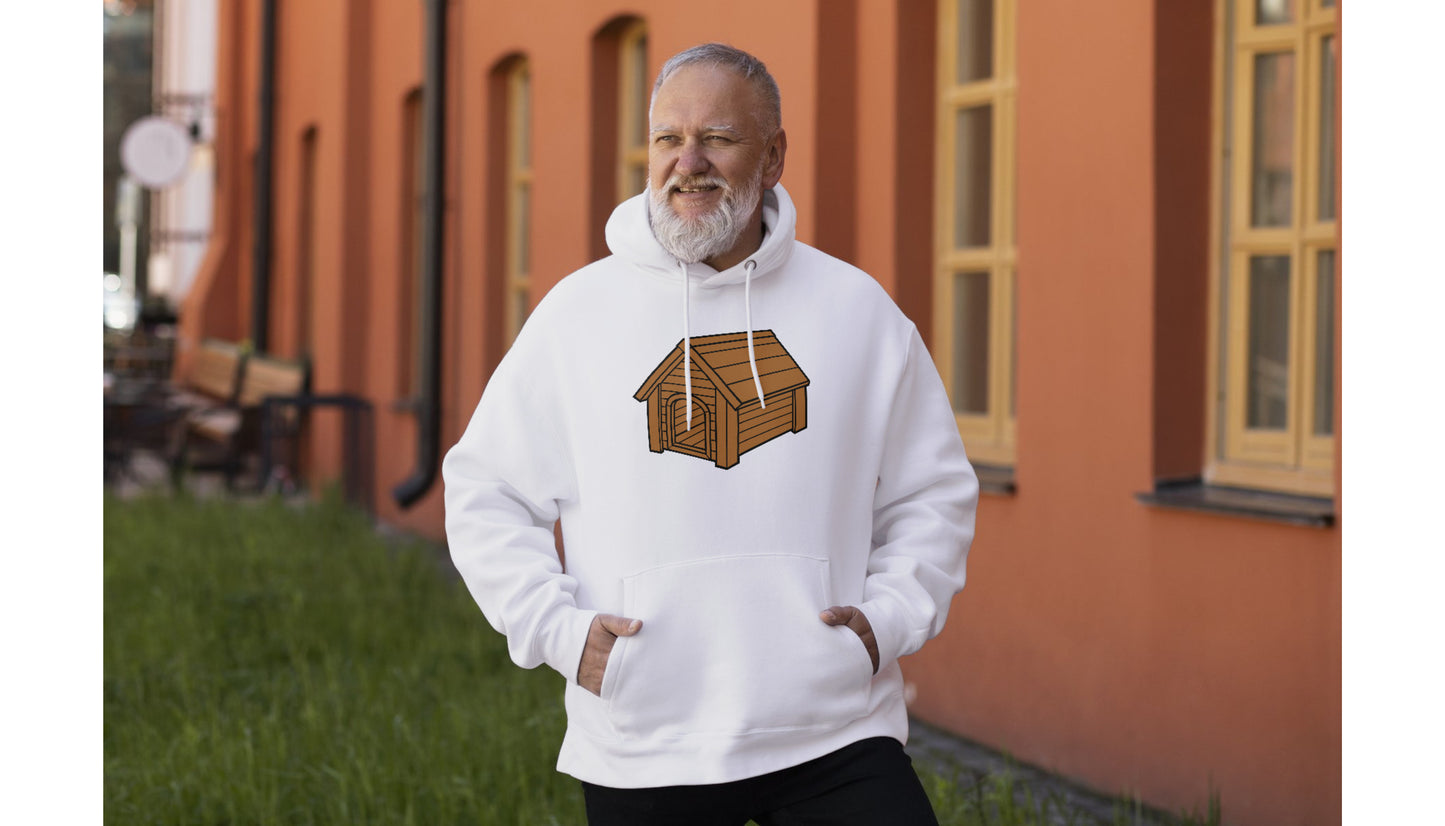 Unique dog house design for crafts and cutting machines