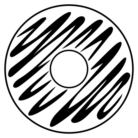 Creative abstract circle design for vinyl cutting projects