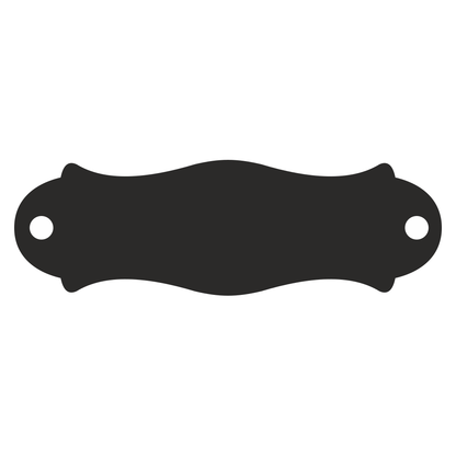 Personalized door tag design for cutting machines