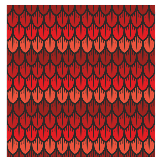 Create stunning dragon scale designs with this unique vector SVG