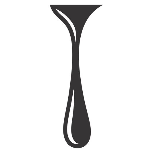 Stylish vector design of a cutting tool for creative projects