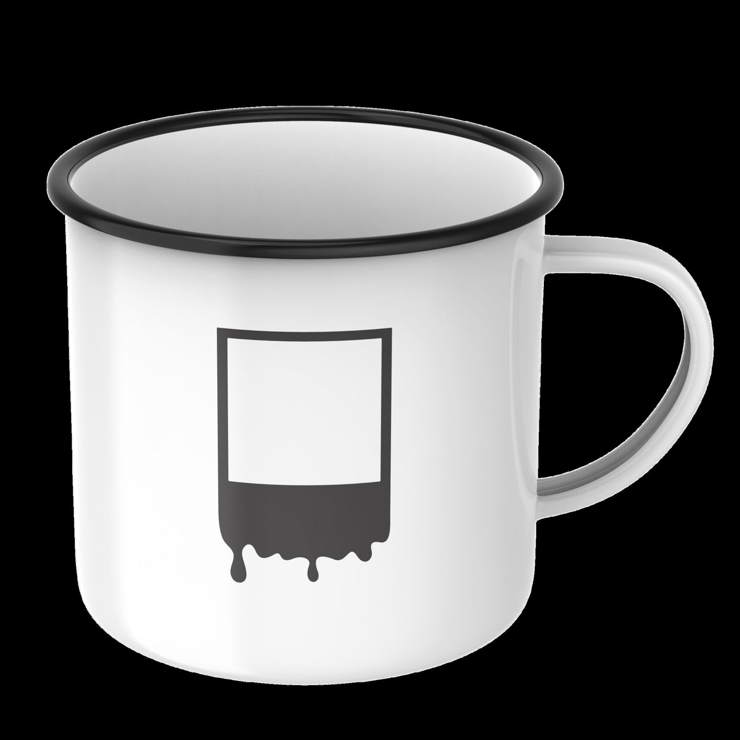 Creative dripping frame design for crafts and decorations