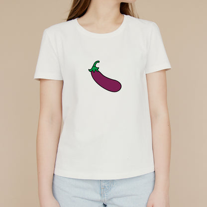 Create custom designs with this vibrant eggplant vector file