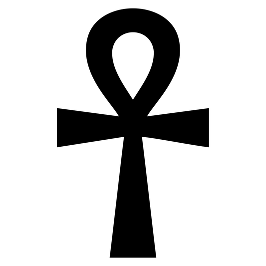 Elegant Egyptian ankh cross design for creative projects