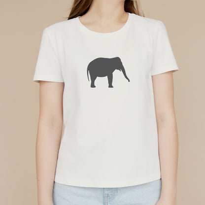 Stylized elephant silhouette for cutting machine projects