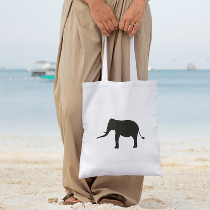 Stylish elephant silhouette for creative cutting projects