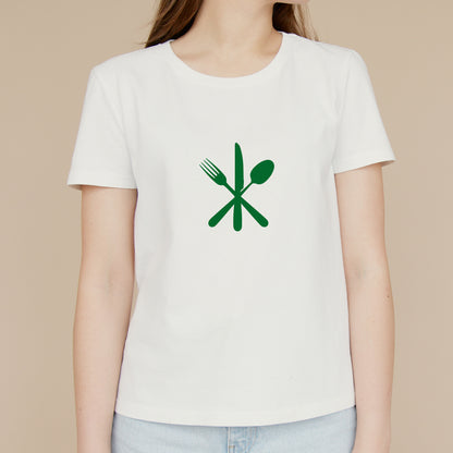 Fork, knife, and spoon vector design for creative projects