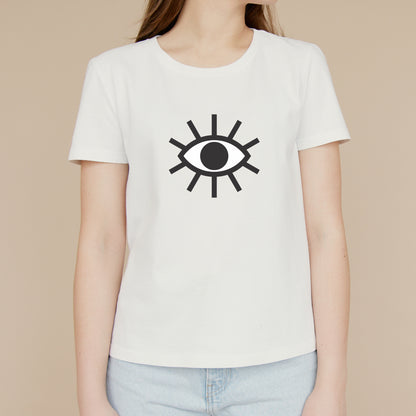 Eye-catching geometric eye design for creative projects