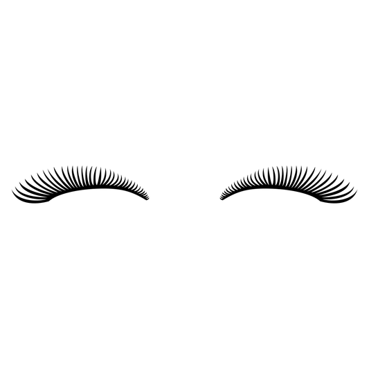 Elegant eyelashes vector files perfect for crafting projects