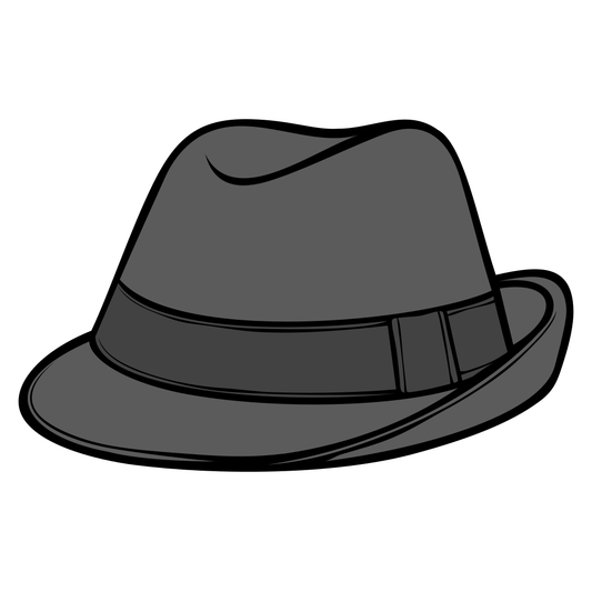 Creative vector SVG hat design for cutting machines