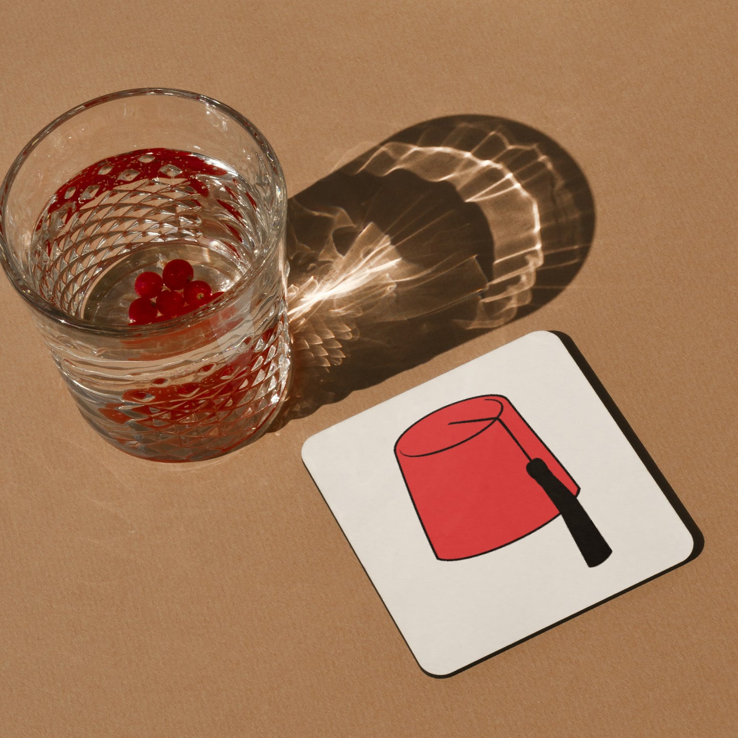 Creative red fez design for crafting and cutting machines