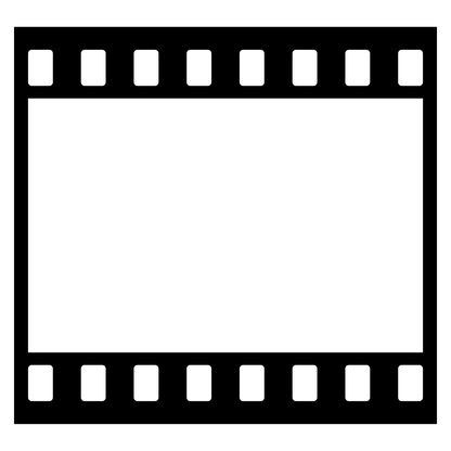 Creative film strip vector for cutting machine design