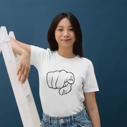 Creative finger point vector design for cutting machines